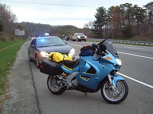 "No Officer.. I'm pretty sure I wasn't speeding!"