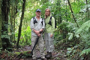 Jerry & Amber in Santa Elena Cloud Forest